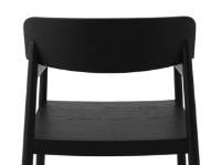 Bild von Normann Copenhagen Timb Lounge Sessel SH: 42 cm - Schwarz