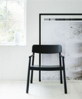 Bild von Normann Copenhagen Timb Lounge Sessel SH: 42 cm - Schwarz