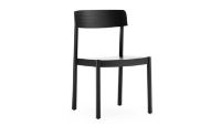 Bild von Normann Copenhagen Timb Stuhl SH: 46 cm - Schwarz