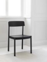 Bild von Normann Copenhagen Timb Stuhl SH: 46 cm - Schwarz