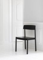 Bild von Normann Copenhagen Timb Stuhl SH: 46 cm - Schwarz