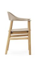 Bild von Normann Copenhagen Herit Sessel SH: 45 cm – Gestell Eiche/Sand