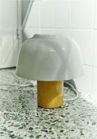 Bild von Mazo Yuki Tischlampe H: 26,5 cm - Oliv OUTLET