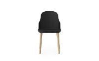 Bild von Normann Copenhagen Allez Stuhl Eiche Indoor SH: 45,5 cm – Schwarz