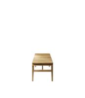 Bild von FDB Furniture M10 Together 3-Personen-Gartenbank L185,5 cm – Massives Teakholz/Natur