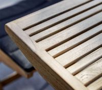 Bild von Cane-line Outdoor Flip Klapptisch Klein 80x80 cm - Teak