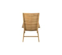 Bild von Cane-line Outdoor Flip Dækstol SH: 37 cm - Teak