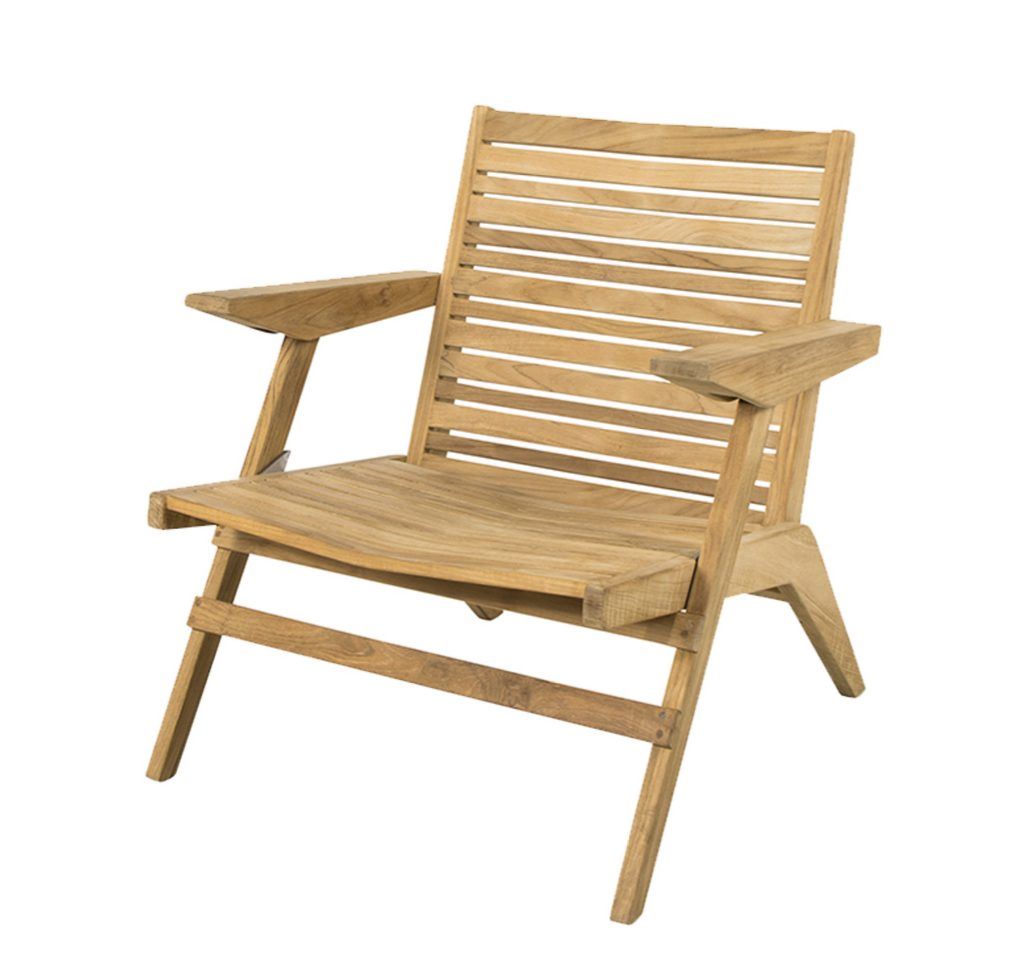 Bild von Cane-line Outdoor Flip Loungesessel SH: 38 cm - Teak