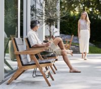 Bild von Cane-line Outdoor Flip Loungesessel SH: 38 cm - Teak