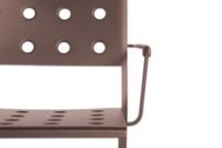 Bild von HAY Balcony Lounge Sessel SH: 39 cm – Eisenrot