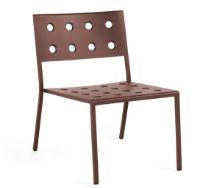 Bild von HAY Balcony Lounge Chair SH: 39 cm – Eisenrot OUTLET