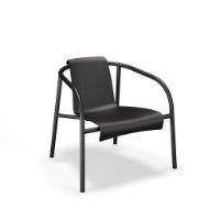 Bild von HOUE NAMI Lounge Chair SH: 36 cm - Schwarz