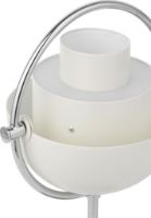 Bild von GUBI Multi-Lite Tragbare Lampe H: 30 cm - Chrom/Weiß Halbmatt