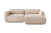 Bild von &Tradition Develius 2 Pers. Sofa mit niedriger Armlehne und nach rechts gerichteter Chaiselongue L: 220 cm - Karakorum 003