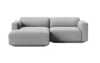 Bild von &Tradition Develius 2 Pers. Sofa mit niedrigem Arm und Linken Chaiselong L: 220 cm - Hallingdal 130