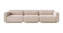 Bild von &Tradition Develius 3 Pers. Sofa mit niedriger Armlehne L: 309 cm - Karakorum 003