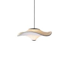 Bild von Handgefertigte fliegende Lampe Ø: 58 cm – Goldener Sand