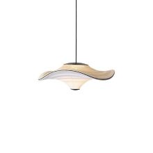 Bild von Handgefertigte fliegende Lampe Ø: 96 cm – Goldener Sand