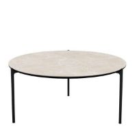 Bild von Eva Solo Savoye Couchtisch hoch H: 42 cm Ø: 90 cm Keramikplatte – Beige