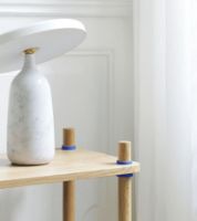 Bild von Normann Copenhagen Eddy Tischlampe H: 33,6 cm – Weiß