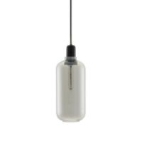 Bild von Normann Copenhagen Amp Pendel Large H: 26cm - Smoke/Sort