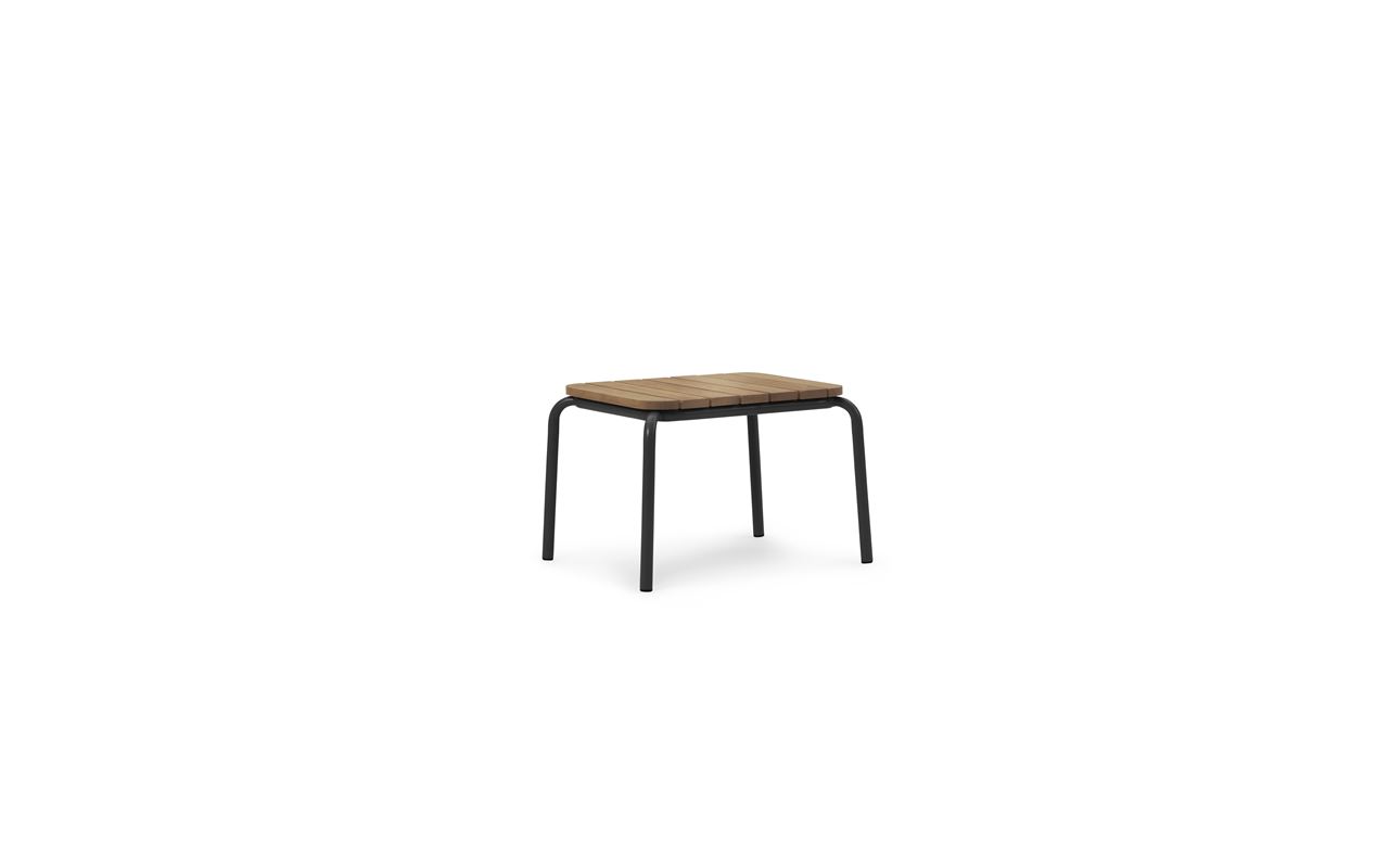 Bild von Normann Copenhagen Outdoor Vig Robinie Tisch 55x45 cm - Sort