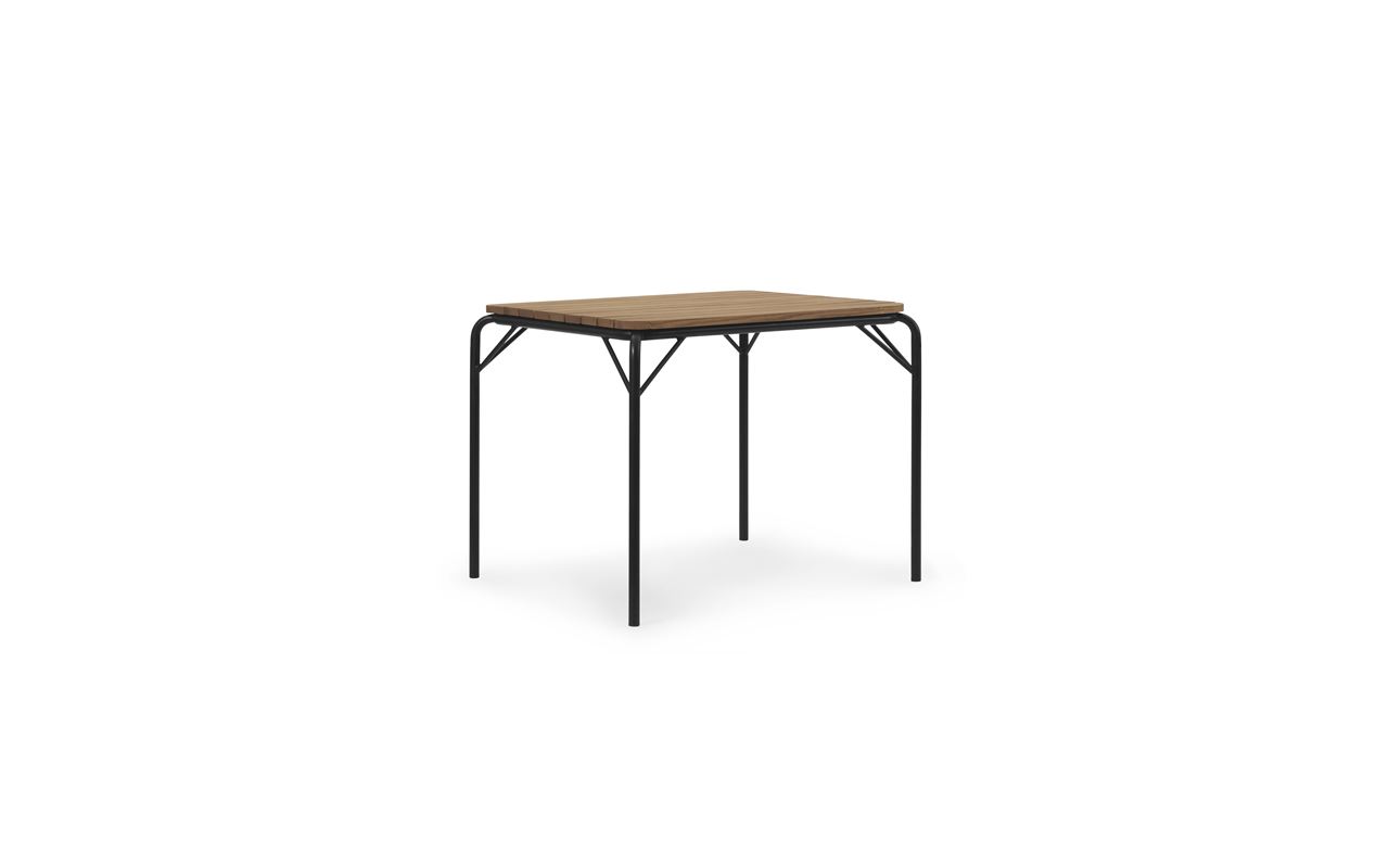 Bild von Normann Copenhagen Outdoor Vig Robinie Tisch 80x90 cm - Sort