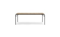 Bild von Normann Copenhagen Outdoor Vig Robinie Tisch 90x200 cm - Sort