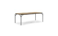 Bild von Normann Copenhagen Outdoor Vig Robinie Tisch 90x200 cm - Sort