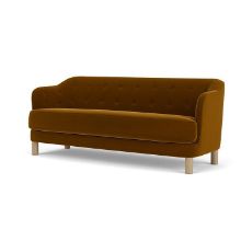 Bild von Audo Copenhagen Konstanz 2,5 Pers. Sofa L: 188 cm – Eiche/Grand Mohair