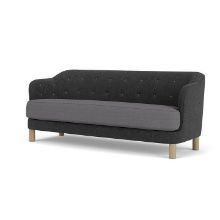 Bild von Audo Copenhagen Konstanz 2,5 Pers. Sofa L: 188 cm – Eiche/Hallingdal 65.173