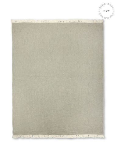 Elvang Lavendel-Plaid 130 x 180 cm – Flaschengrün