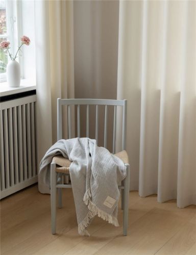 Elvang Lavendel-Plaid 130 x 180 cm – Grau