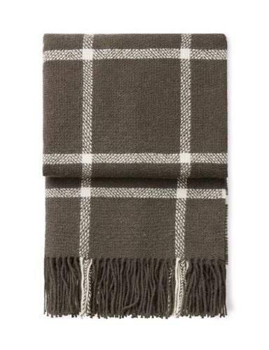 Elvang Tartan Plaid 130x190 cm - Brown