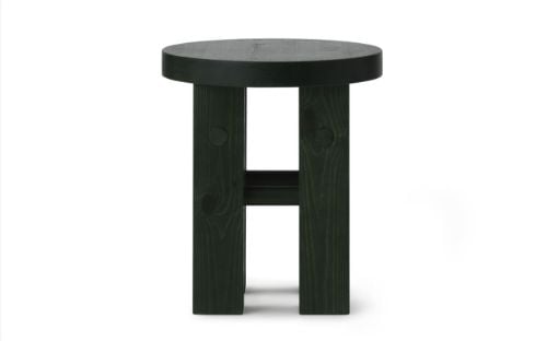 Normann Copenhagen Fyr Skammel H: 45 cm - Mørkegrøn