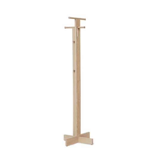 Form & Refine Foyer Garderobenständer H: 173,5 cm – Weiße Eiche
