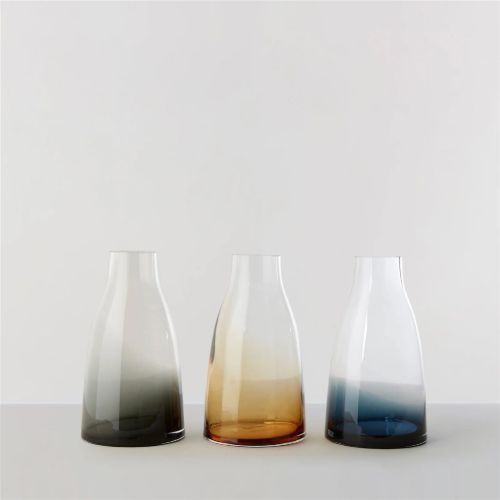Ro Collection Blumenvase Nr. 3 Ø: 19 cm - Rauchgrau