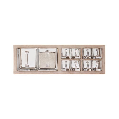 Andersen Furniture A-Organizer Shelf 2 52x17x18 cm - Eg/Hvidpigmenteret Mat Lak