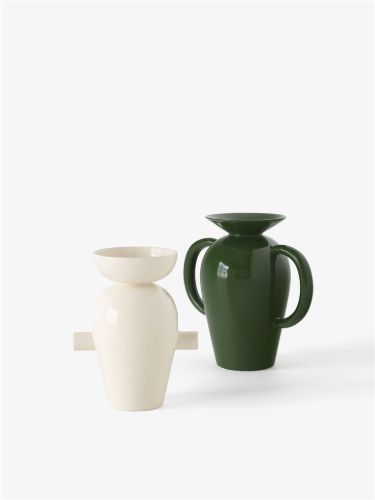 &Tradition Momento Vase JH41 H: 30 cm – Smaragd