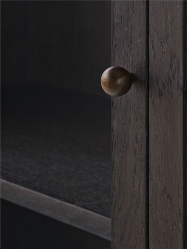 &Tradition Trace Doppelschrank SC88 H: 192 cm – Dunkel gebeizte Eiche