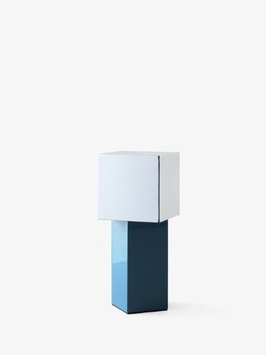 &Tradition Pivot ATD7 Portable Lamp H: 26 cm - Blue Silver