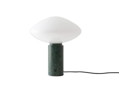 &Tradition Mist AP17 Table Lamp Ø: 37 cm - Matt White/Guatemala Verde
