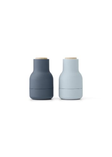 Audo Copenhagen Bottle Grinder Small 2-Pack H: 11,5 cm - Blues/Beech