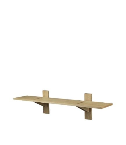 FDB Møbler B100 Sorø Hylde 24x100 cm - Natur 
