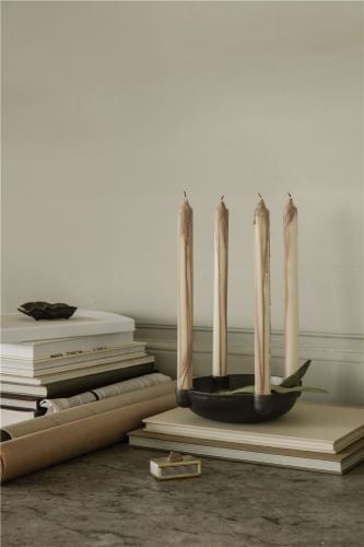 Ferm Living Dryp Kerzen 2er-Set H: 30 cm - Beige