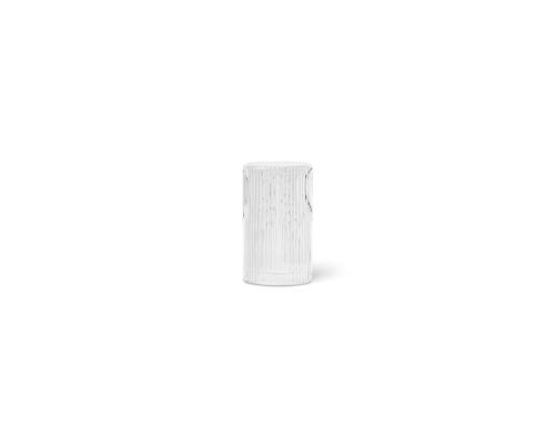 Ferm Living Ripple Carafe Lid H: 9 cm - Clear Glass