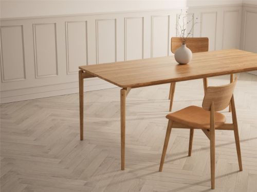 Bruunmunch PURE Dinner Esstisch L: 190 cm – Eiche naturgeölt