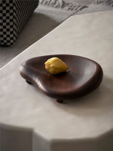 Ferm Living Cairn Tafelaufsatz Ø: 32 cm – Dunkelbraun