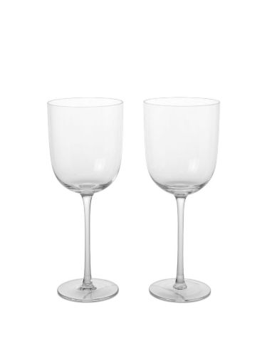 Ferm Living Host Red Wine Glasses Set of 2 - Clear