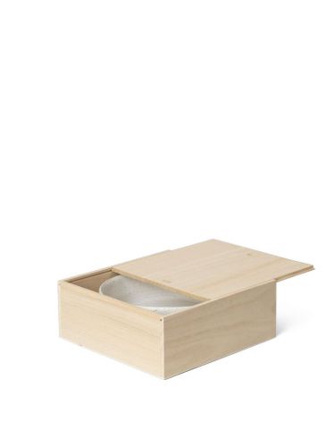 Ferm Living Serena Schüssel Ø: 18 cm – gebrochenes Weiß